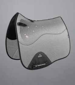 Close Contact Airtechnology Anti-Slip Dressage Square 20 Close Contact Airtechnology Anti-Slip Dressage Square -Premier Equine Store Airtechnology Anti Slip Dressage Square Grey 1