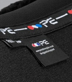 Airtechnology Shockproof Wool Saddle Pad - Half Pad -Premier Equine Store Airtechnology Shockproof Wool Half Pad Black Black 2