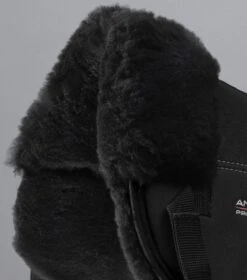 Airtechnology Shockproof Wool Saddle Pad - Half Pad -Premier Equine Store Airtechnology Shockproof Wool Half Pad Black Black 3