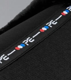 Airtechnology Shockproof Wool Saddle Pad - Half Pad -Premier Equine Store Airtechnology Shockproof Wool Half Pad Black Black 6