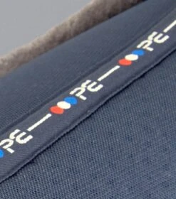 Airtechnology Shockproof Wool Saddle Pad - Half Pad -Premier Equine Store Airtechnology Shockproof Wool Half Pad Navy Grey 6