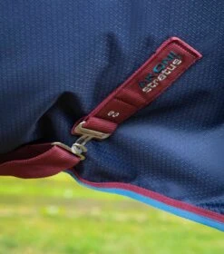 Akoni 0g Turnout Rug With Classic Neck Cover 5 Akoni 0g Turnout Rug With Classic Neck Cover -Premier Equine Store Akoni Stratus 0g Navy 4