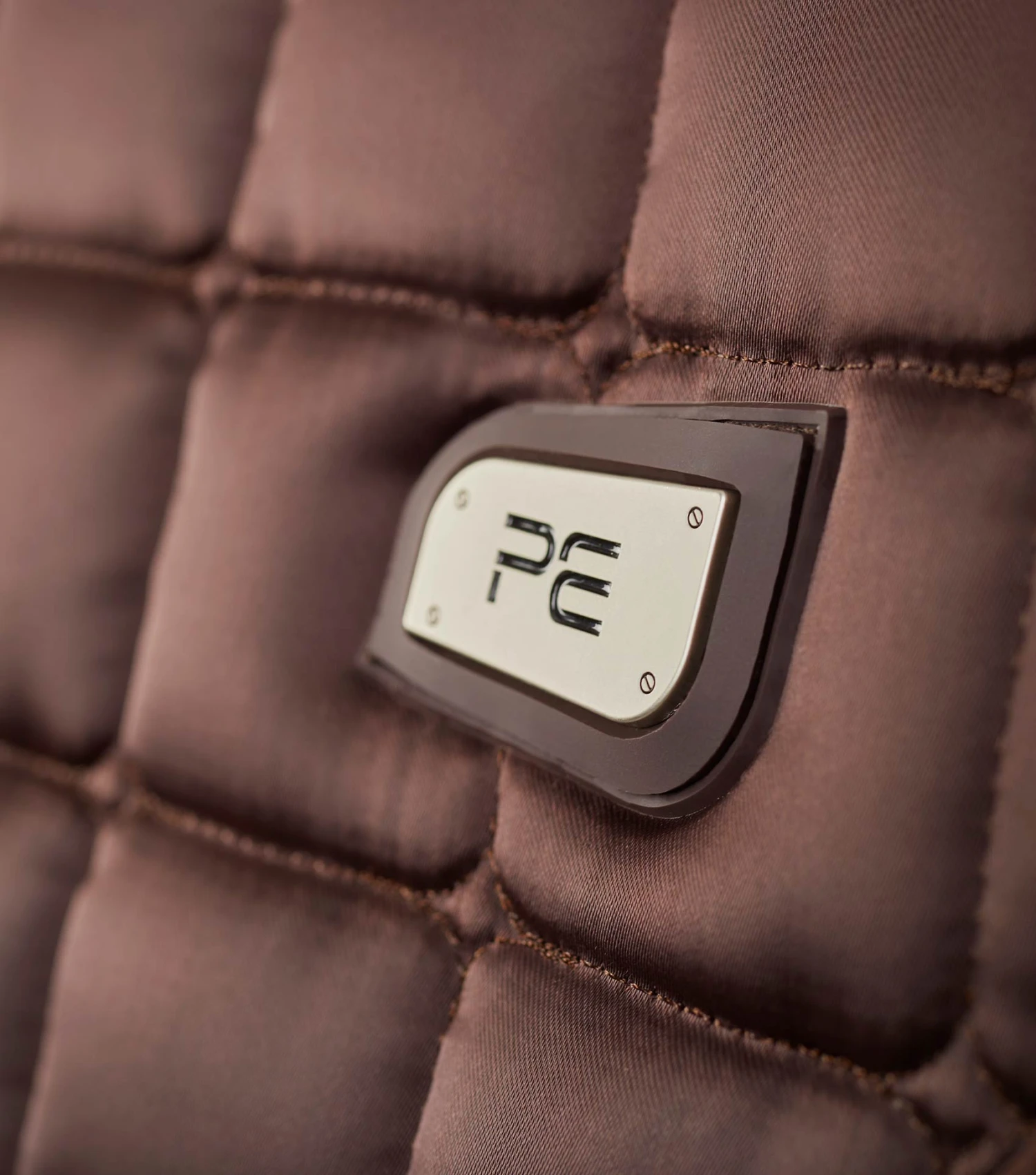 Alberta CC Satin Dressage Square Alberta CC Satin Dressage Square -Premier Equine Store Alberta Dressage Saddle Pad Brown4