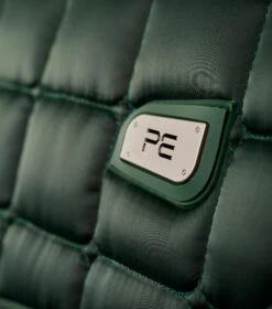 Alberta CC Satin Dressage Square 15 Alberta CC Satin Dressage Square -Premier Equine Store Alberta Dressage Saddle Pad Green4