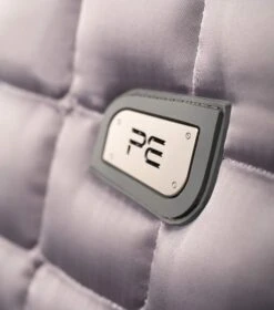 Alberta CC Satin Dressage Square 20 Alberta CC Satin Dressage Square -Premier Equine Store Alberta Dressage Saddle Pad Grey4