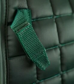 Alberta CC Satin GP/Jump Square -Premier Equine Store Alberta GP Jump Saddle Pad Green3