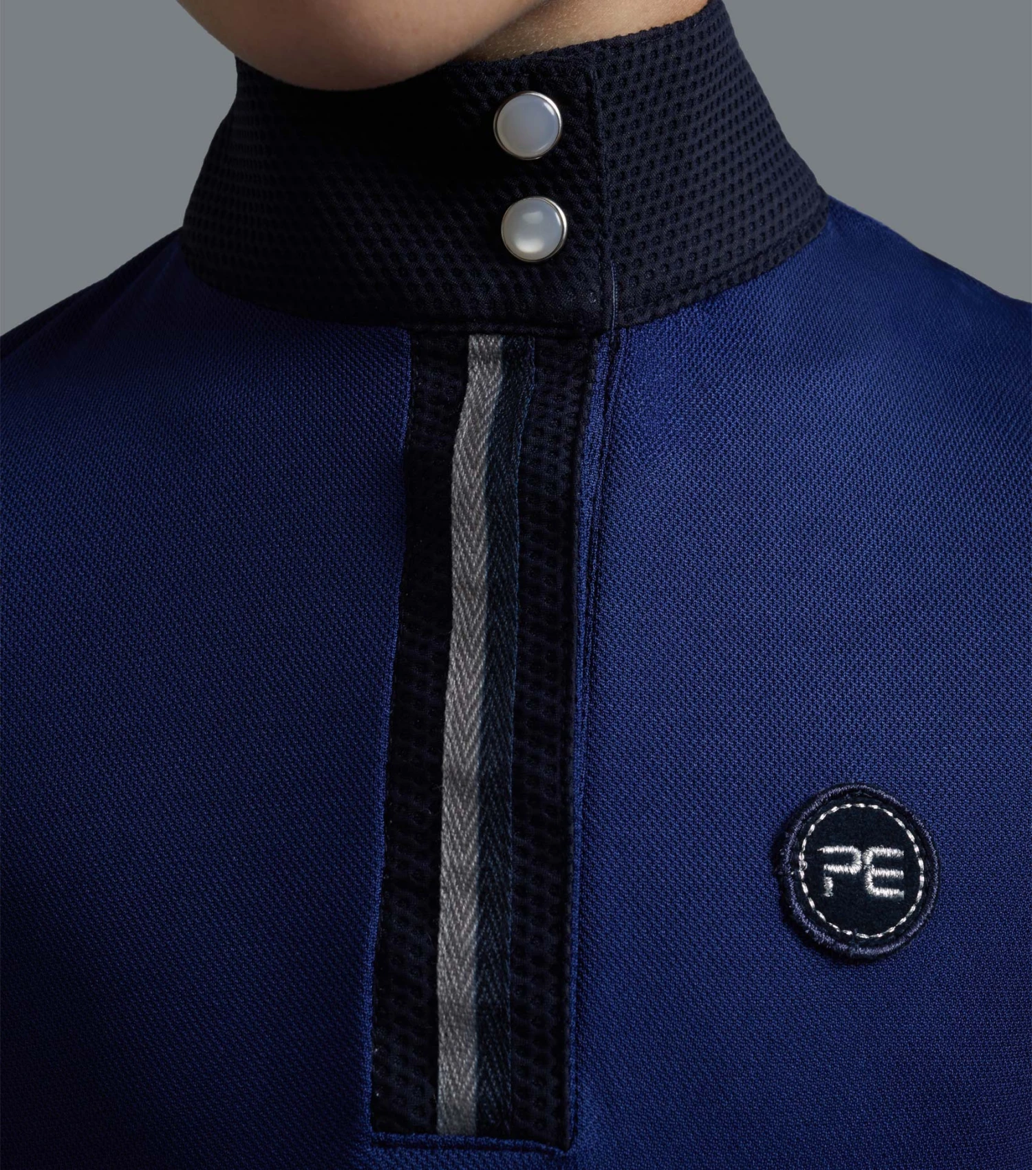 Mini Amia Girl's Technical Short Sleeve Riding Top Mini Amia Girl's Technical Short Sleeve Riding Top -Premier Equine Store Amia Top Kids navy 4