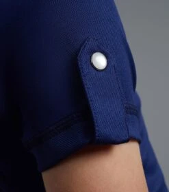 Mini Amia Girl's Technical Short Sleeve Riding Top 6 Mini Amia Girl's Technical Short Sleeve Riding Top -Premier Equine Store Amia Top Kids navy 5