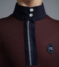 Mini Amia Girl's Technical Short Sleeve Riding Top 17 Mini Amia Girl's Technical Short Sleeve Riding Top -Premier Equine Store Amia Top Kids wine 4