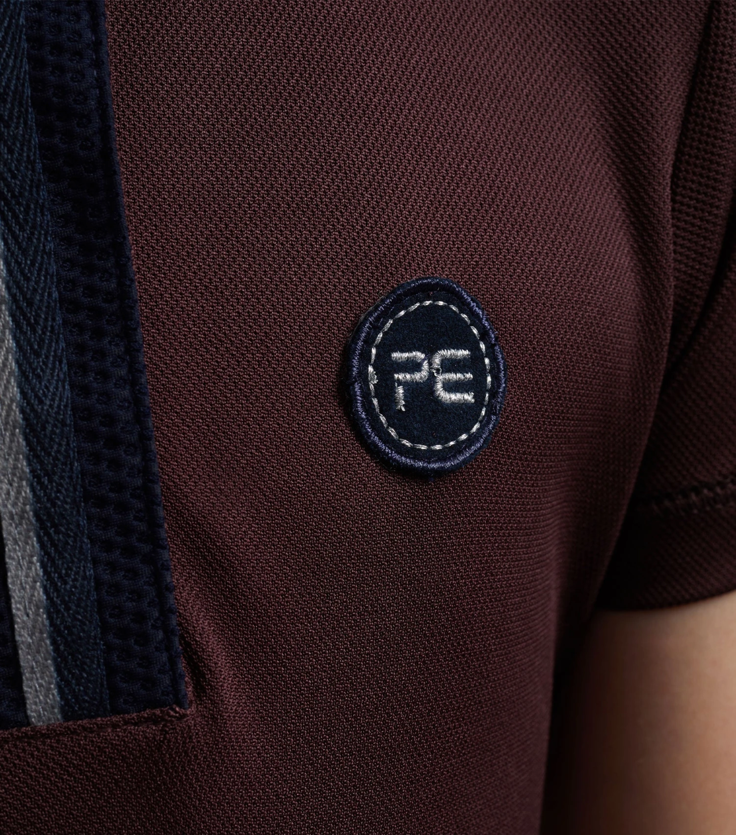 Mini Amia Girl's Technical Short Sleeve Riding Top Mini Amia Girl's Technical Short Sleeve Riding Top -Premier Equine Store Amia Top Kids wine 6