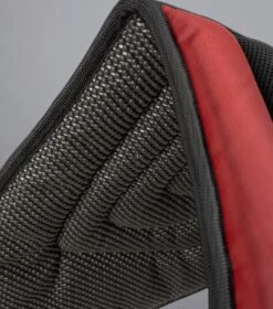Anti-Slip Airflow Shockproof Racing/ Training Saddle Pad -Premier Equine Store Anti Slip Airflow Shockproof Racing Training Pad Black Red Black 4