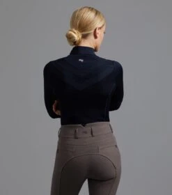Arclos Ladies Technical Long Sleeve Riding Top 10 Arclos Ladies Technical Long Sleeve Riding Top -Premier Equine Store Arclos Ladies Technical Long Sleeved Training Top Navy 3