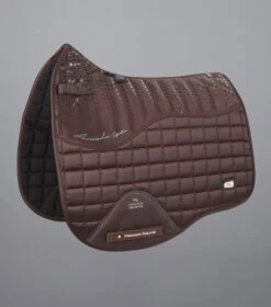 Armada Close Contact Dressage Square -Premier Equine Store Armada Close Contact Anti Slip Dressage Brown 1