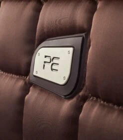 Armada Close Contact Dressage Square -Premier Equine Store Armada Close Contact Anti Slip Dressage Brown 2