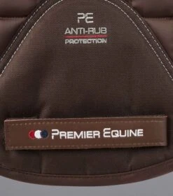 Armada Close Contact Dressage Square -Premier Equine Store Armada Close Contact Anti Slip Dressage Brown 5