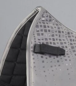 Armada Close Contact Dressage Square -Premier Equine Store ArmadaCCSatinDressage Grey 3