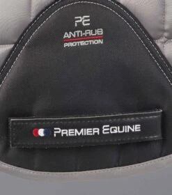 Armada Close Contact Dressage Square -Premier Equine Store ArmadaCCSatinDressage Grey 5