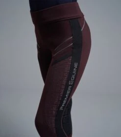 Astrid Girls Full Seat Gel Pull On Riding Tights 5 Astrid Girls Full Seat Gel Pull On Riding Tights -Premier Equine Store Astrid Kids Full Seat Gel Pull On Riding Tights Wine4