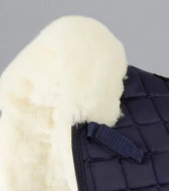 Atlantis CC Satin Wool Dressage Square -Premier Equine Store Atlantis Dressage Saddle Pad Navy3