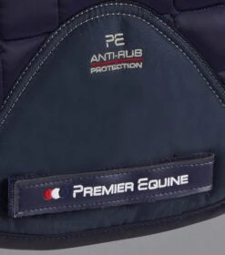 Atlantis CC Satin Wool Dressage Square -Premier Equine Store Atlantis Dressage Saddle Pad Navy5