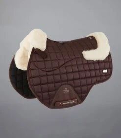 Atlantis CC Satin Wool GP/Jump Square 20 Atlantis CC Satin Wool GP/Jump Square -Premier Equine Store Atlantis GP Jump Saddle Pad Brown1