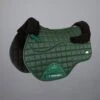 Atlantis CC Satin Wool GP/Jump Square -Premier Equine Store Atlantis GP Jump Saddle Pad Green1