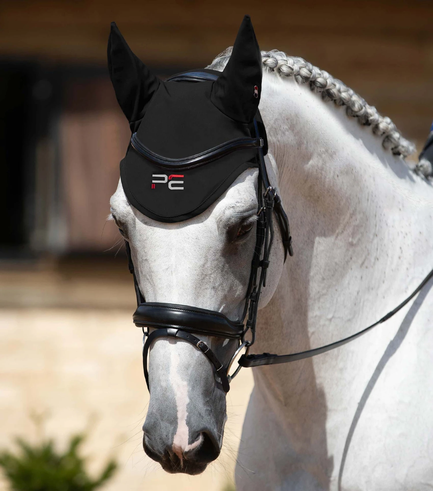 Atlas Fly Veil Atlas Fly Veil -Premier Equine Store Atlas Fly Veil Black 1 5370e336 a0f3 41f3 9318 187d0fa1fb6b