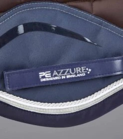 Azzure Anti-Slip Satin Dressage Square 6 Azzure Anti-Slip Satin Dressage Square -Premier Equine Store Azzure Anti Slip Satin Dressage Square Brown 5