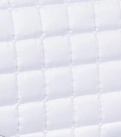 Azzure Anti-Slip Satin Dressage Square 11 Azzure Anti-Slip Satin Dressage Square -Premier Equine Store Azzure Anti Slip Satin Dressage Square White 4