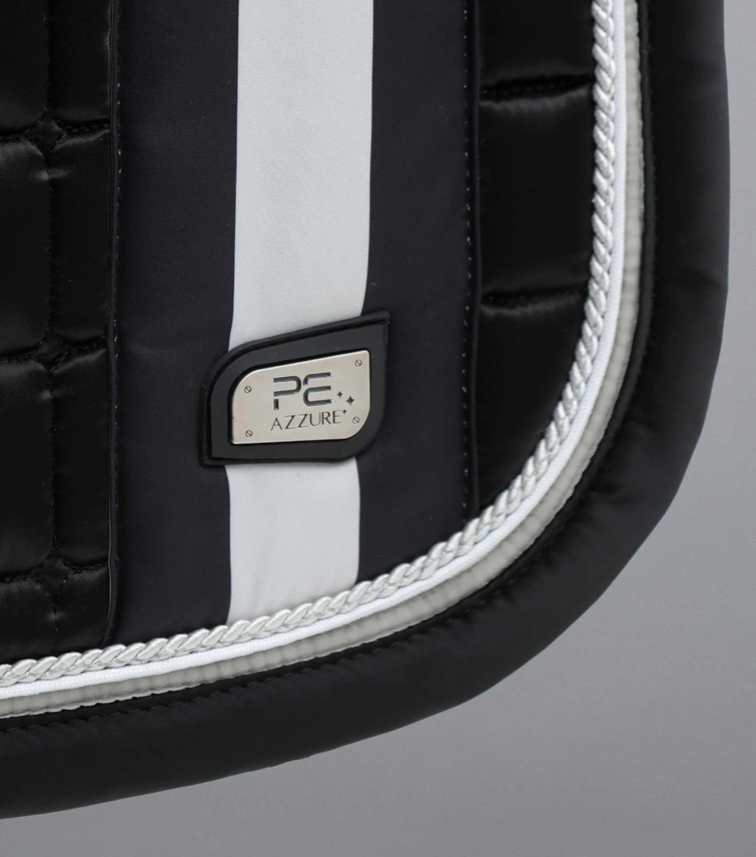 Azzure Anti-Slip Satin GP/ Jump Square Azzure Anti-Slip Satin GP/ Jump Square -Premier Equine Store Azzure Anti Slip Satin GPJump Square Black 2