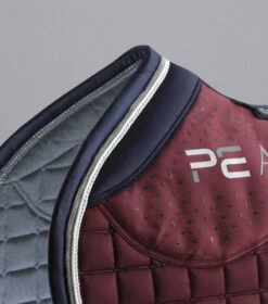 Azzure Anti-Slip Satin GP/ Jump Square 4 Azzure Anti-Slip Satin GP/ Jump Square -Premier Equine Store Azzure Anti Slip Satin GPJump Square Wine 3