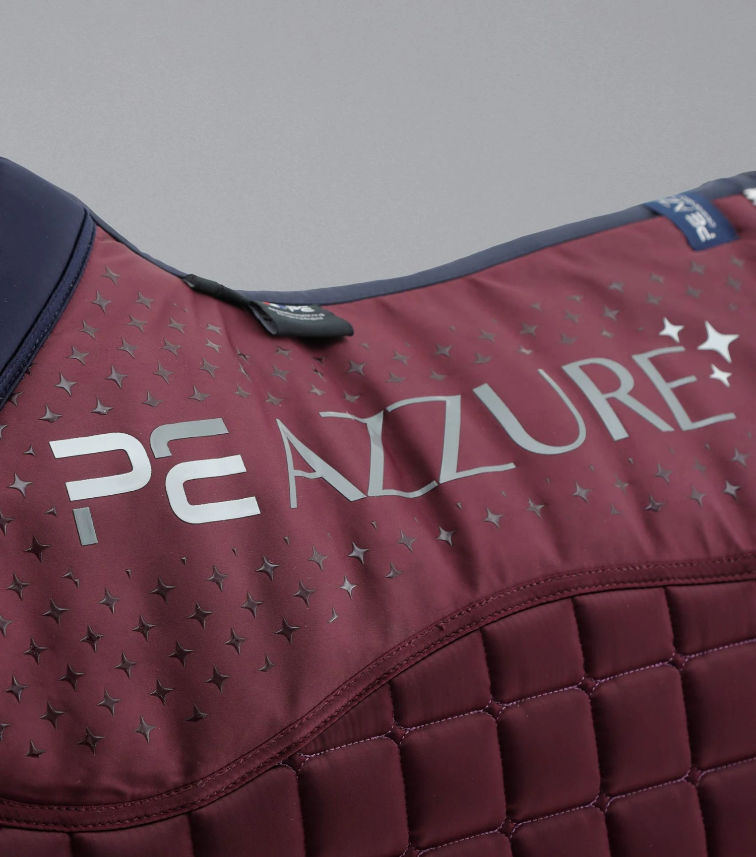 Azzure Anti-Slip Satin GP/ Jump Square Azzure Anti-Slip Satin GP/ Jump Square -Premier Equine Store Azzure Anti Slip Satin GPJump Square Wine 6