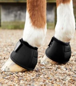 Ballistic No-Turn Over Reach Boots 4 Ballistic No-Turn Over Reach Boots -Premier Equine Store Ballistic No Turn Over Reach Boots Black 2