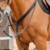 Baressa Elastic Jumping Breastplate -Premier Equine Store Baressa Elastic Jumping Breastplate Black 1