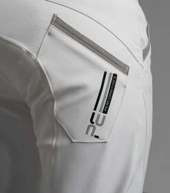 Barusso Men's Gel Knee Competition Breeches 5 Barusso Men's Gel Knee Competition Breeches -Premier Equine Store Barrusso Breeches White 4