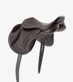 Bordeaux Synthetic Monoflap Cross Country Saddle 5 Bordeaux Synthetic Monoflap Cross Country Saddle -Premier Equine Store Bordeaux Synthetic Monoflap Cross Country Saddle Brown 3