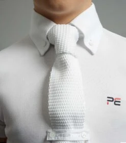 Mini Antonio Boy's Short Sleeve Show Shirt 5 Mini Antonio Boy's Short Sleeve Show Shirt -Premier Equine Store Boys Antonio Shirt White 4