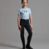 Brava Girls Full Seat Gel Riding Breeches 2 Brava Girls Full Seat Gel Riding Breeches -Premier Equine Store Brava Breeches Navy 1