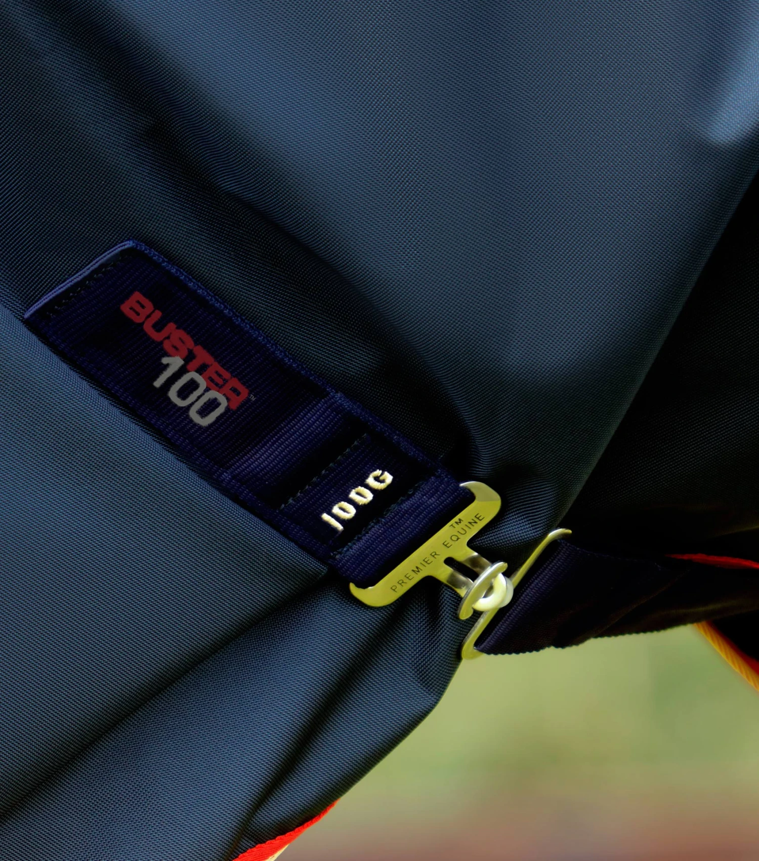 Buster 100g Turnout Rug with Snug-Fit Neck Cover Buster 100g Turnout Rug With Snug-Fit Neck Cover -Premier Equine Store Buster 100 Turnout Rug Navy 5