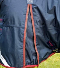 Buster 150g Turnout Rug With Classic Neck Cover 6 Buster 150g Turnout Rug With Classic Neck Cover -Premier Equine Store Buster 150 Navy 5