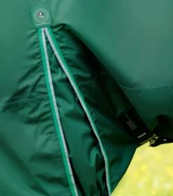 Buster 200g Turnout Rug With Snug-Fit Neck Cover -Premier Equine Store Buster 200 Turnout Rug Green 4