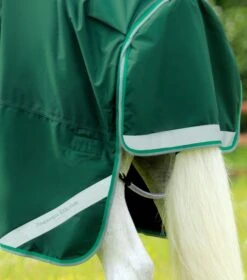 Buster 200g Turnout Rug With Snug-Fit Neck Cover -Premier Equine Store Buster 200 Turnout Rug Green 6