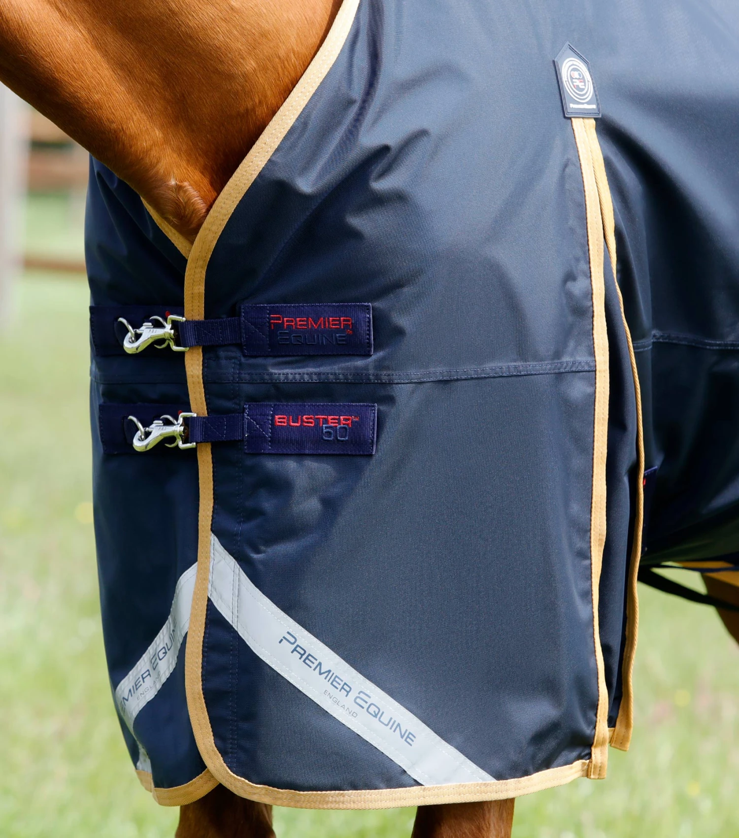 Buster 50g Original Turnout Rug Buster 50g Original Turnout Rug -Premier Equine Store Buster 50 Original Turnout Rug Navy 3