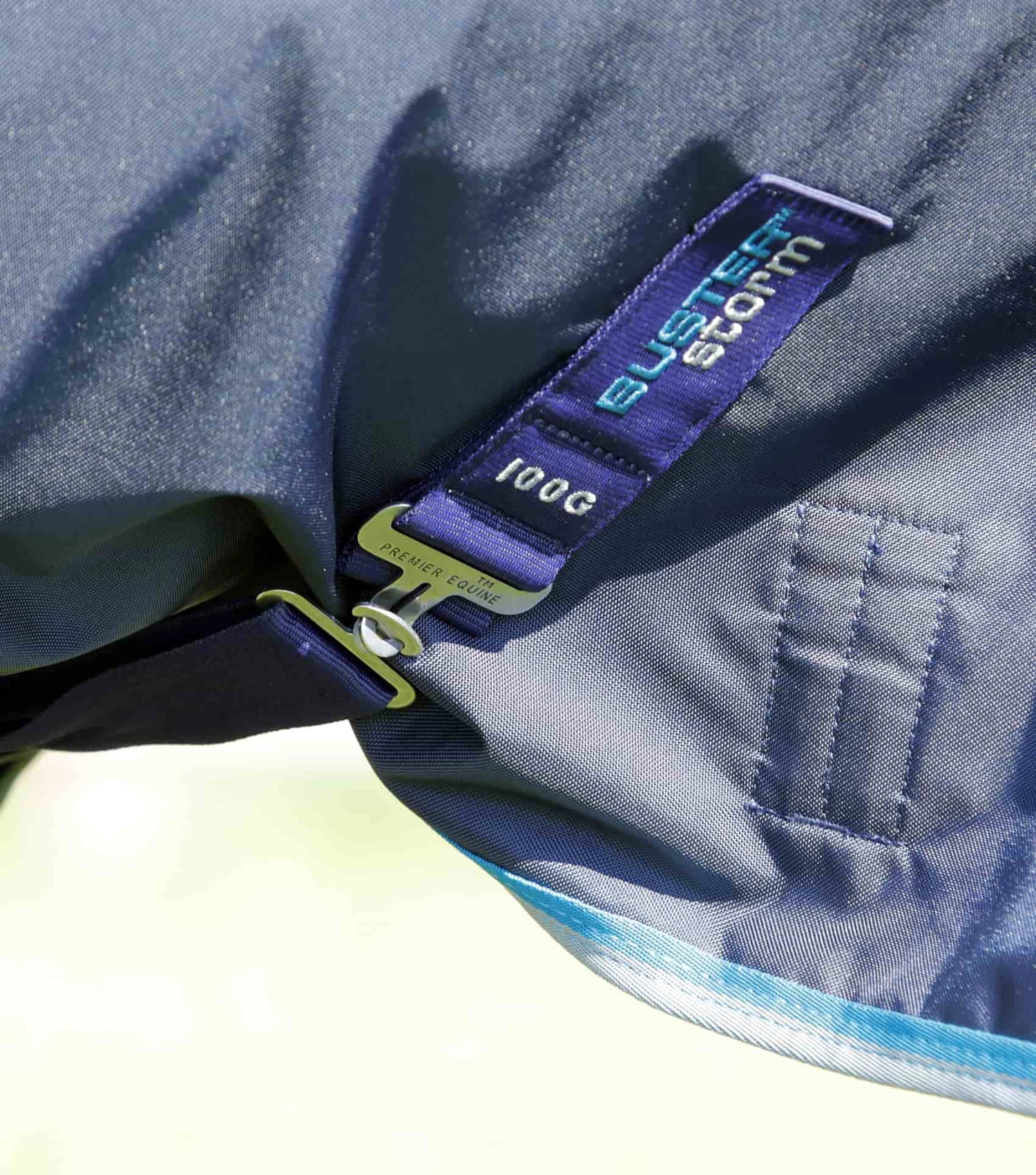 Buster Storm 100g Combo Turnout Rug with Snug-Fit Neck Buster Storm 100g Combo Turnout Rug With Snug-Fit Neck -Premier Equine Store Buster Storm 100 Turnout Rug Navy 5
