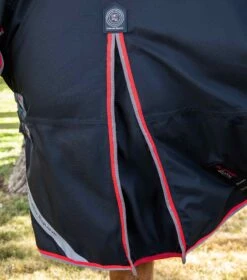 Buster Storm 400g Combo Turnout Rug With Snug-Fit Neck 5 Buster Storm 400g Combo Turnout Rug With Snug-Fit Neck -Premier Equine Store Buster Storm 400 Turnout Rug Black 5
