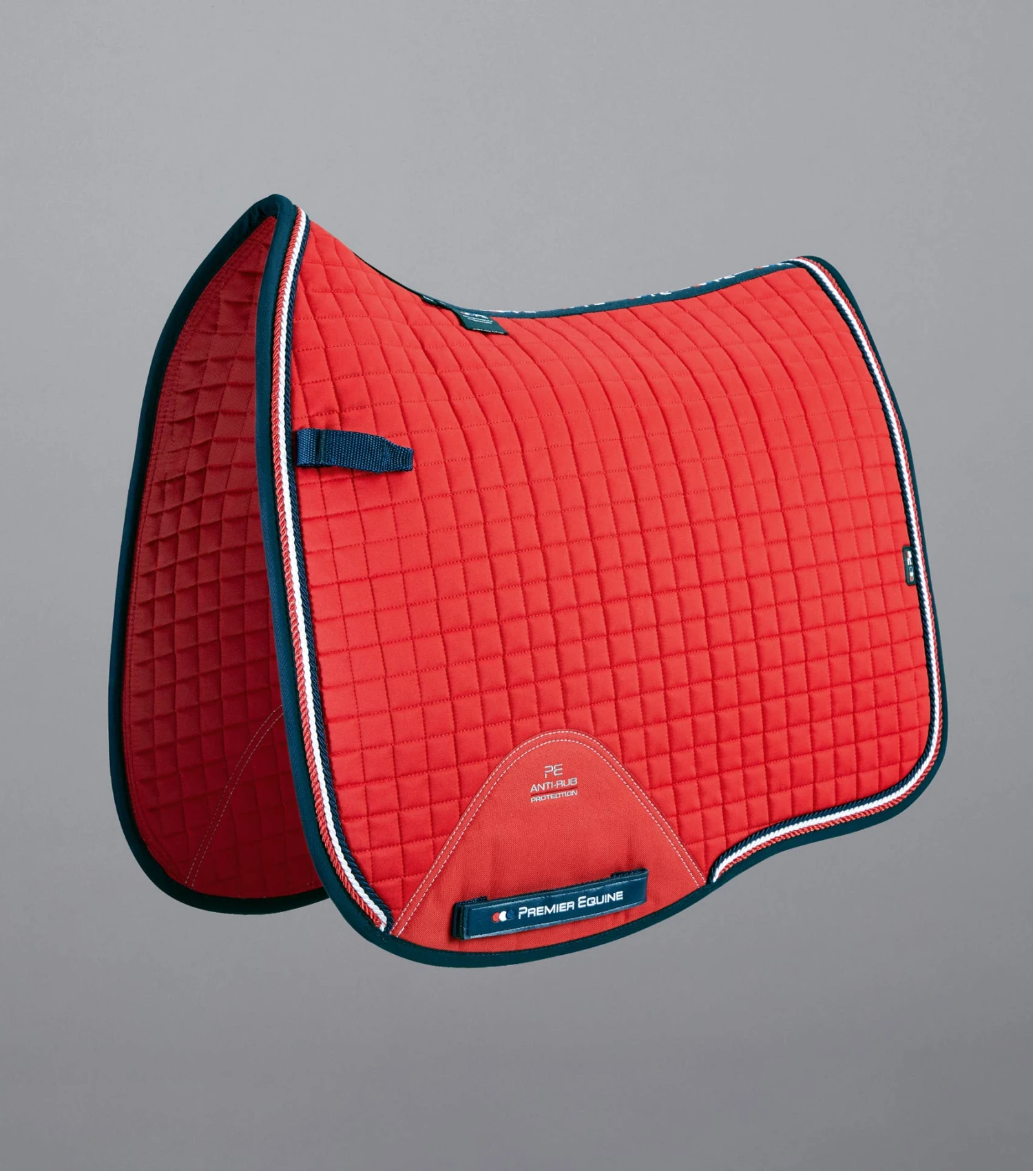 Close Contact European Cotton Saddle Pad - Dressage Square Close Contact European Cotton Saddle Pad - Dressage Square -Premier Equine Store CC European Cotton Dressage Red 1