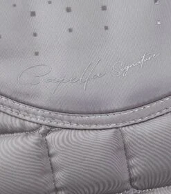 Capella Close Contact Merino Wool Dressage Square 16 Capella Close Contact Merino Wool Dressage Square -Premier Equine Store Capella CC Merino Wool Dressage Square Grey Black Wool 6