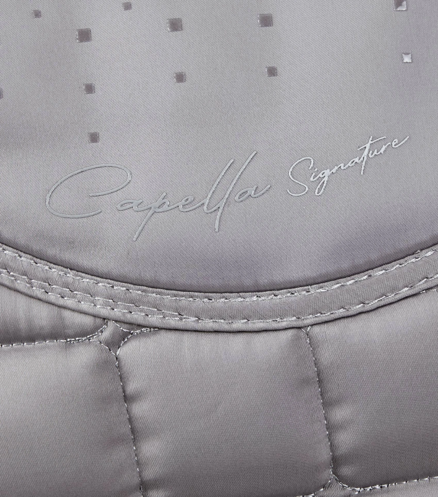 Capella Close Contact Merino Wool Dressage Square Capella Close Contact Merino Wool Dressage Square -Premier Equine Store Capella CC Merino Wool Dressage Square Grey Black Wool 6