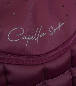 Capella Close Contact Merino Wool Dressage Square 6 Capella Close Contact Merino Wool Dressage Square -Premier Equine Store Capella Wool GPJump Saddle Pad Burgundy 5