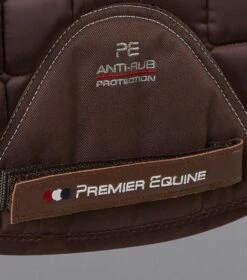 Capella Close Contact Merino Wool GP/Jump Square -Premier Equine Store Capella Wool GPJump Saddle Pad Chocolate 5